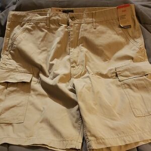 Men's Tan Cargo Shorts